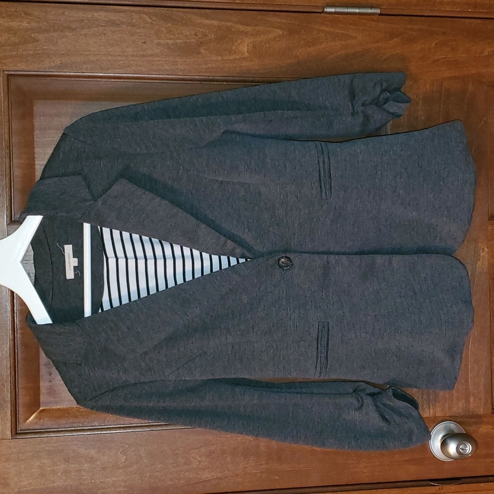 41 Hawthorn womens gray blazer - Size L
